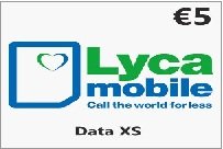 Lyca. Data   €5 NL