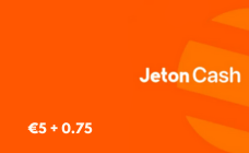 JetonCash    €5 + 0.75
