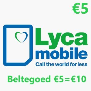 LycaMobile    €5 NL