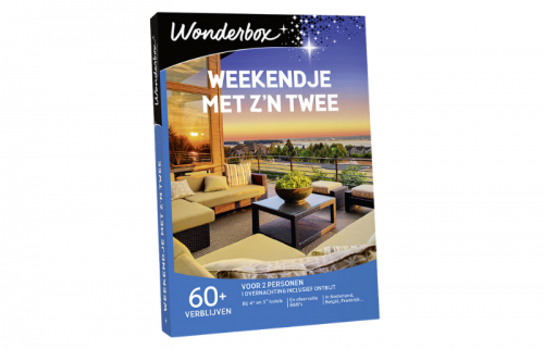 Wonderbox WEEKENDJE MET ZN TWEE